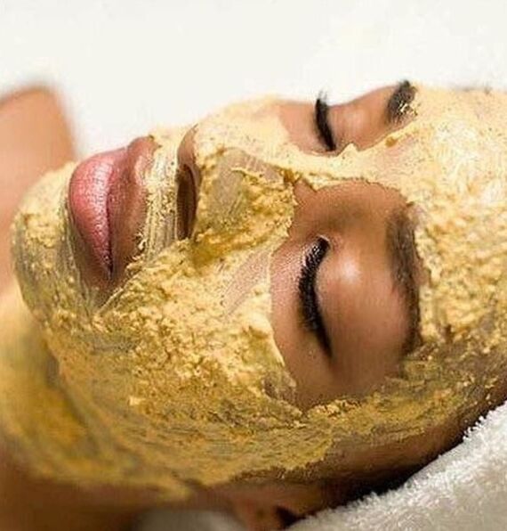 Masque au gingembre avec effet d'élévation